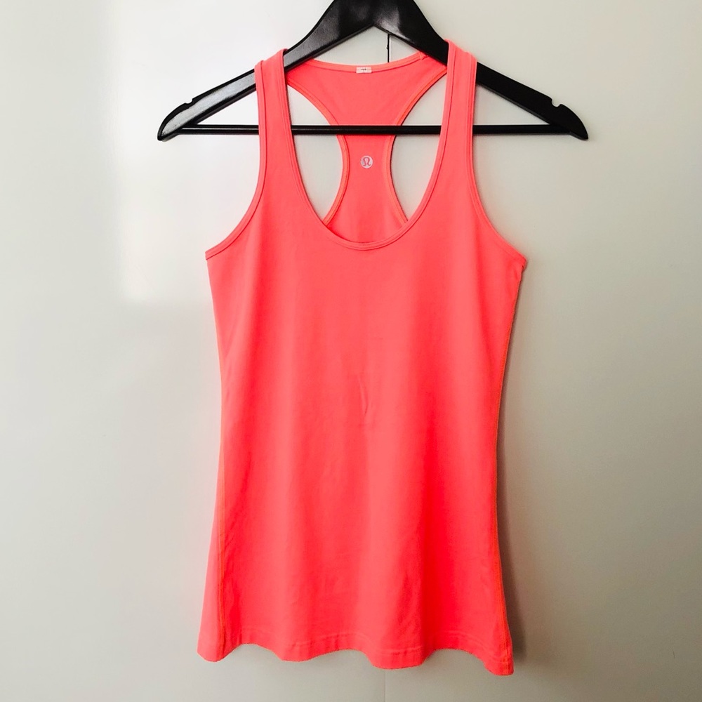 Orange Lululemon Cool Racerback - Picture 3 of 8